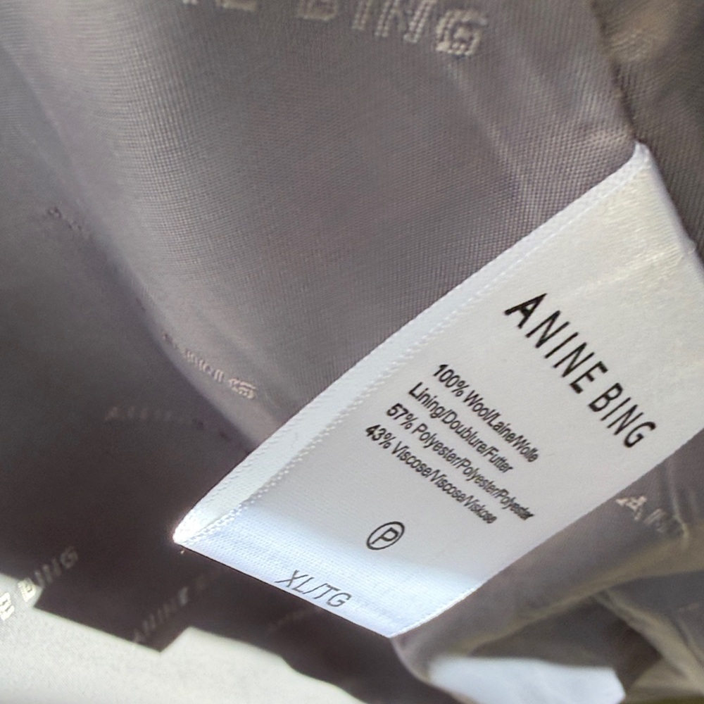 Anine Bing Quinn Gray Blazer - Picture 10 of 10